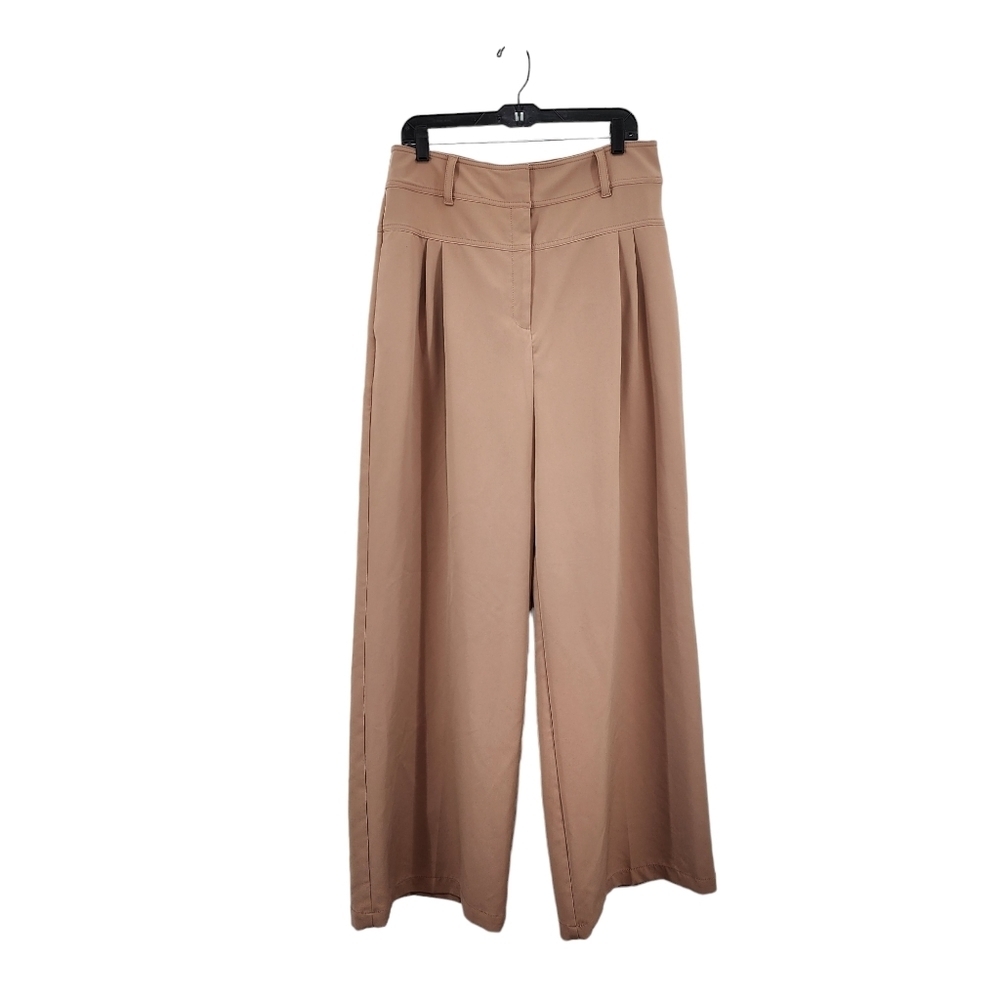 Gabrielle Union Women's Plus Size Pleated Wide Leg Pants - 14